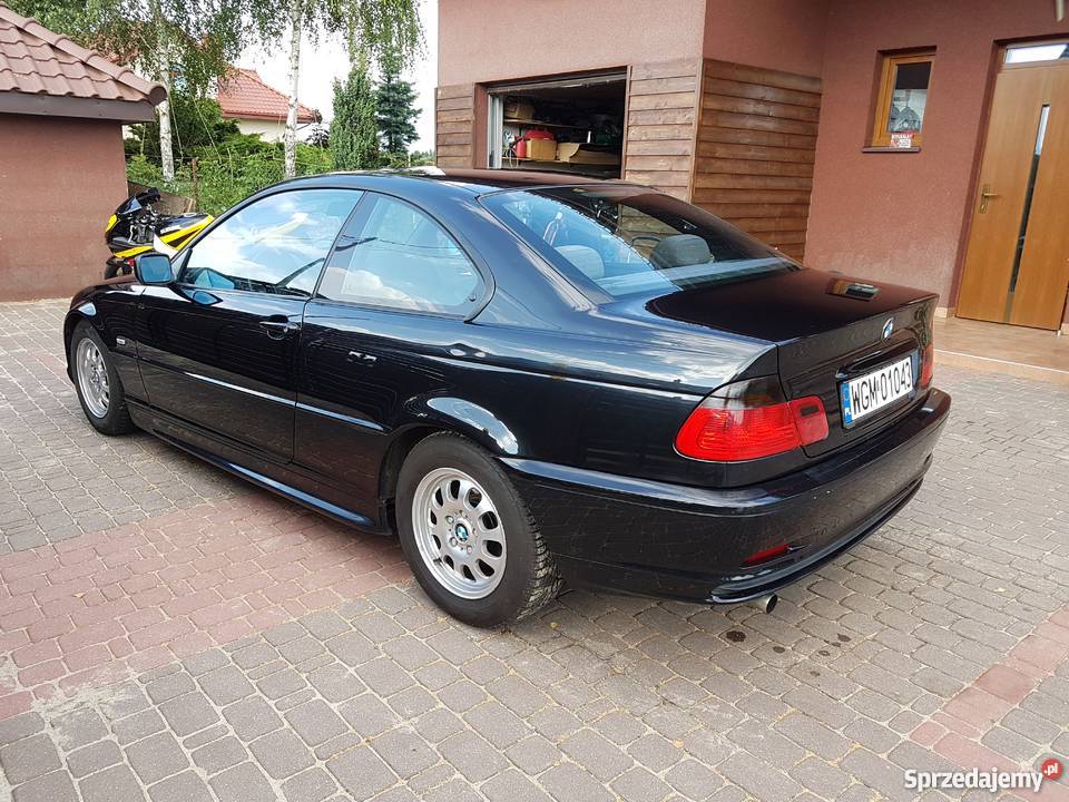 BMW E46 Coupe Czarna Perełka z Gazem aluminiowe felgi Warszawa
