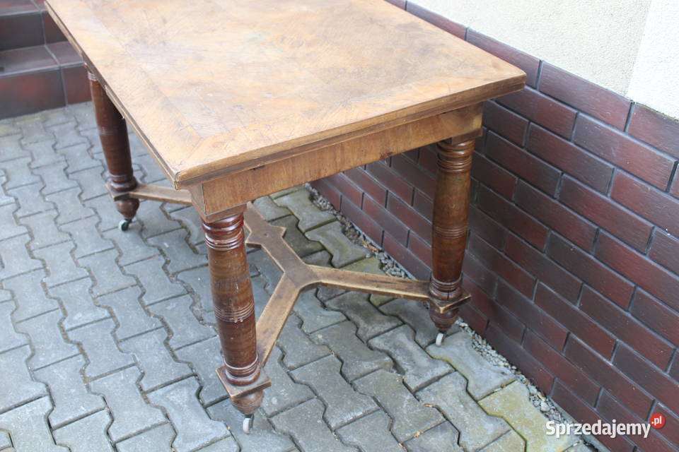 stary stół drewniany Kalisz