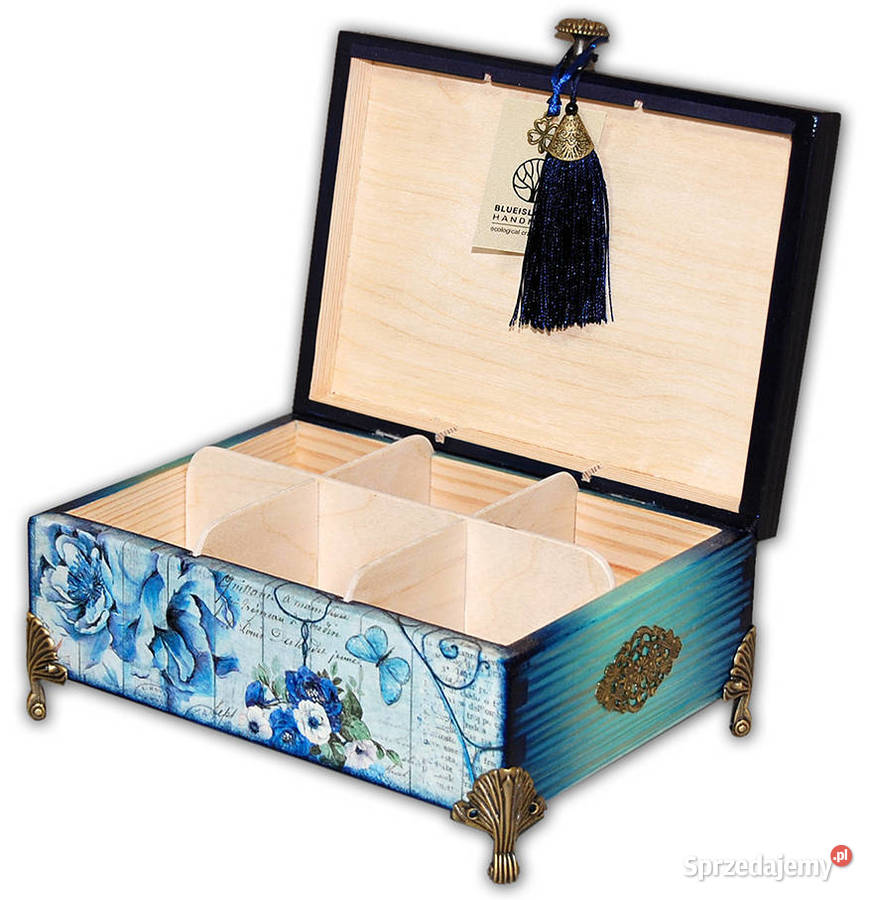 HERBACIARKA pudełko drewniane SZKATUŁKA 6 Bydgoszcz sprzedam