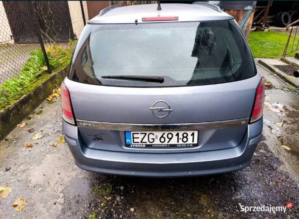 Opel Astra H kombi 18 l 125 bg klimatyzacja Zgierz sprzedam