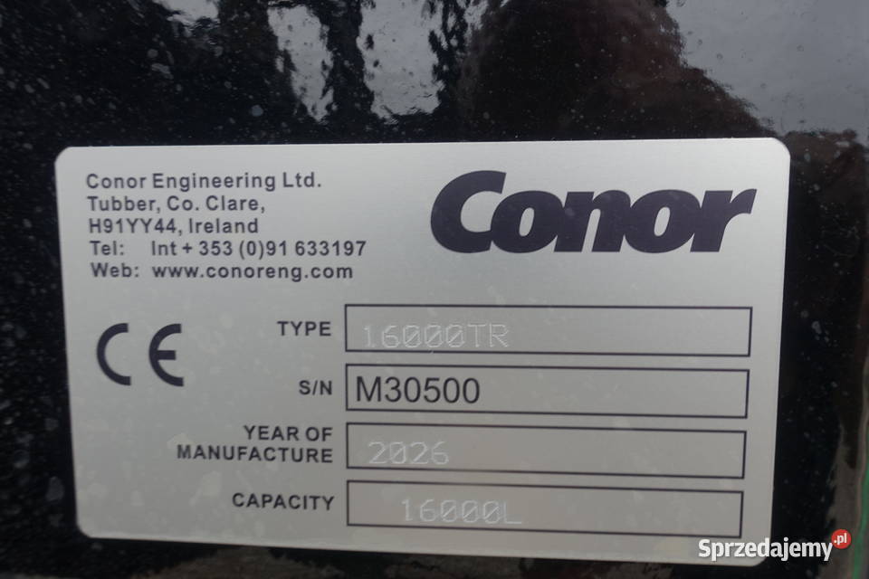Conor 16000 TR wóz asenizacyjny beczkowózbeczka Sokoły sprzedam