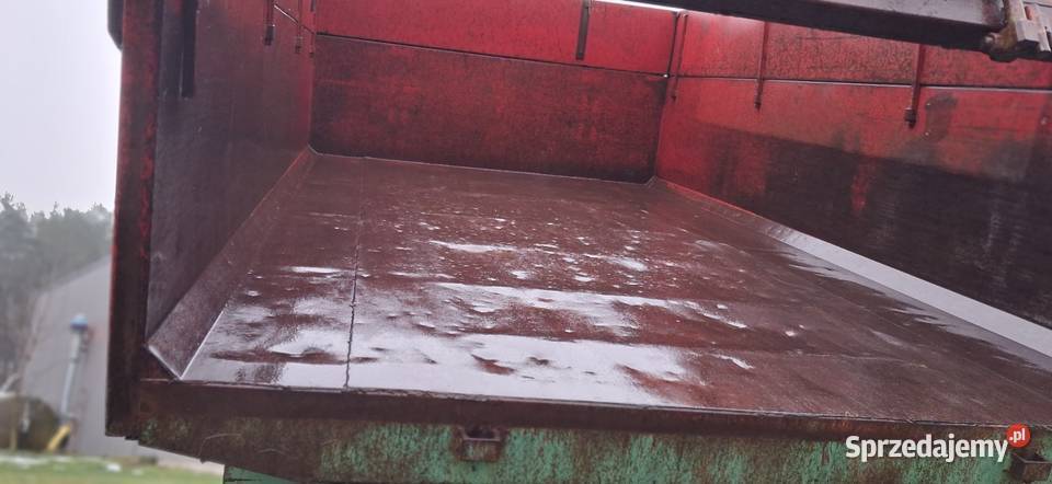 Przyczepa wywrotka tandem skorupa