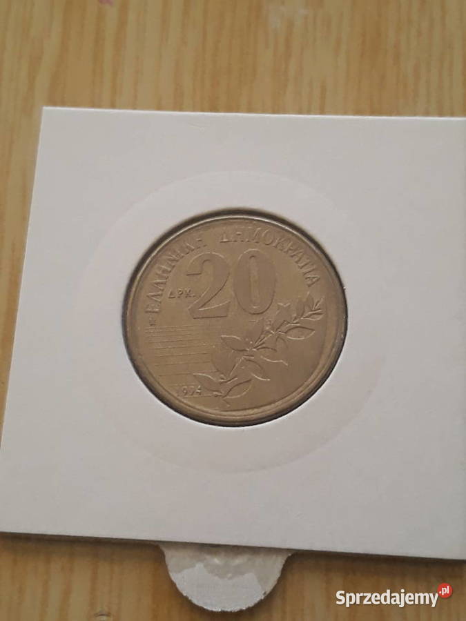 20 Drachm Grecja 1992 i 1994 r sprzedam