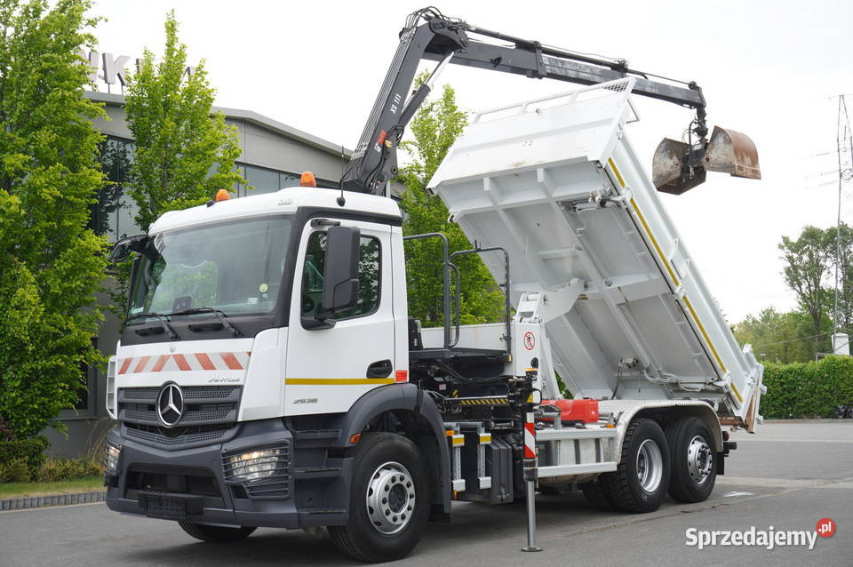 MercedesBenz Antos 2536 6x24 99 HDS HIAB 111 B2 Samochody ciężarowe Kraków