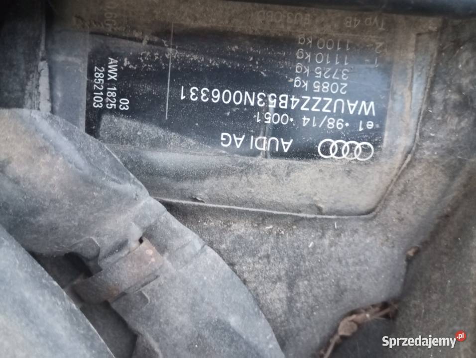 Audi A6 19 TDI awx Fajsławice
