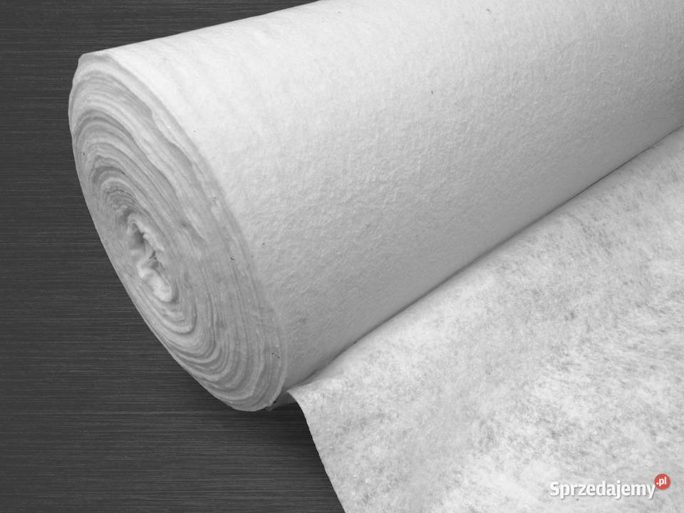 Geowłóknina ATESTOWANA PES B 200g AJJ 6m szer Szczecin sprzedam