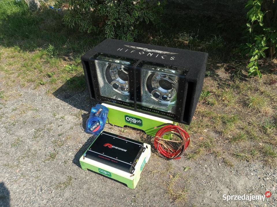 Tuba Skrzynia Basowa Subwoofer HIFONICS BRUTUS skrzynie basowe i tuby Dzierżoniów