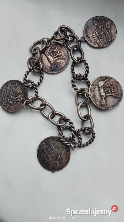 Bransoletka Vintage z motywami Rzymu Nakło nad Notecią