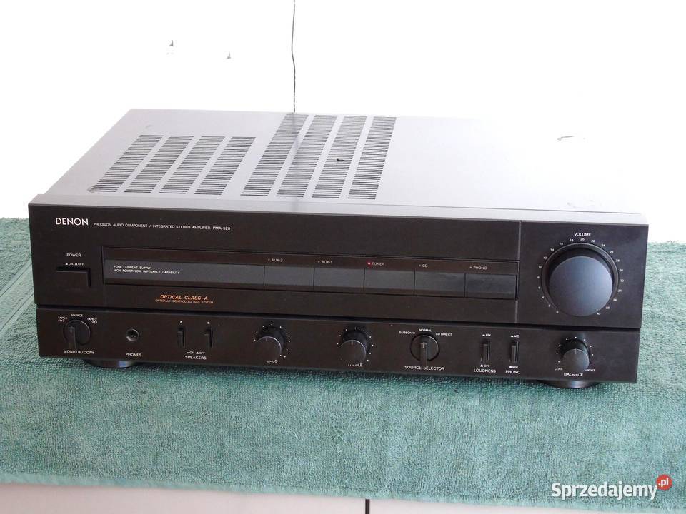Wzmacniacz Denon PMA520 czarny świetne stereo Jasło