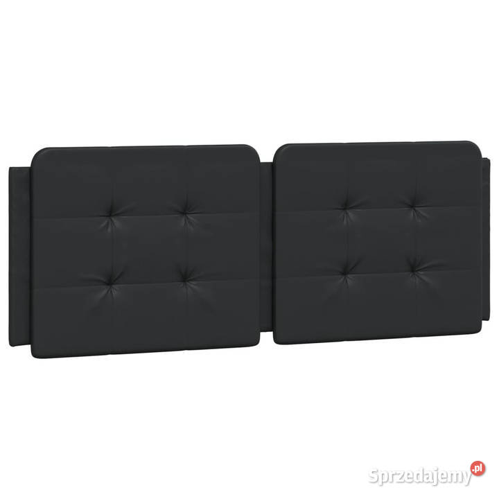 Łóżko z materacem czarne sztuczna skóra 120x200 Łóżka Warszawa