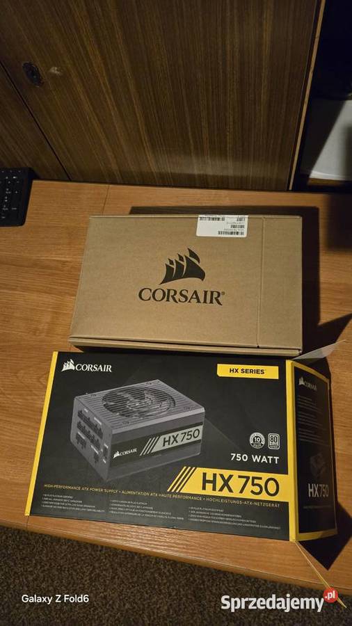 Zasilacz Pc Corsair Hx 750w Full Modularny łódzkie Łódź sprzedam