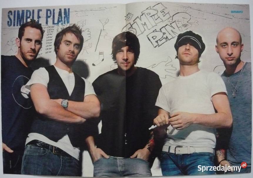 PLAKATY SIMPLE PLAN WYPRZEDAŻ ŚWIAT Bydgoszcz