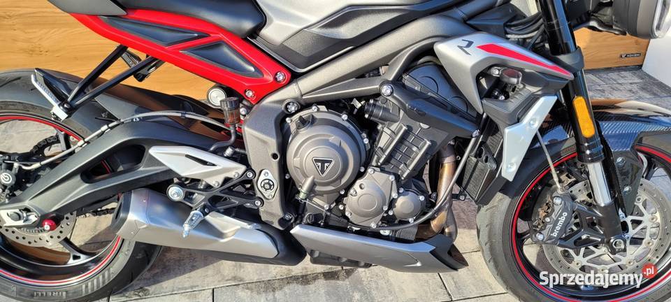 Triumph street triple 765r 2021r piękny speed szary Ostrowiec Świętokrzyski