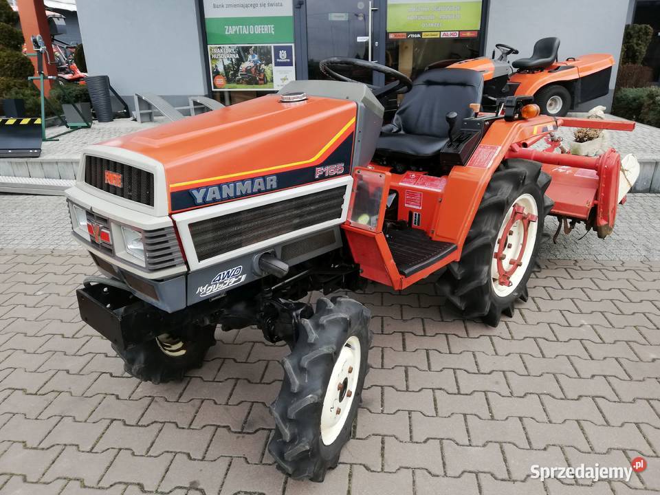 YANMAR F155 mini traktor diesel 155 4x4 z Kobiele Wielkie