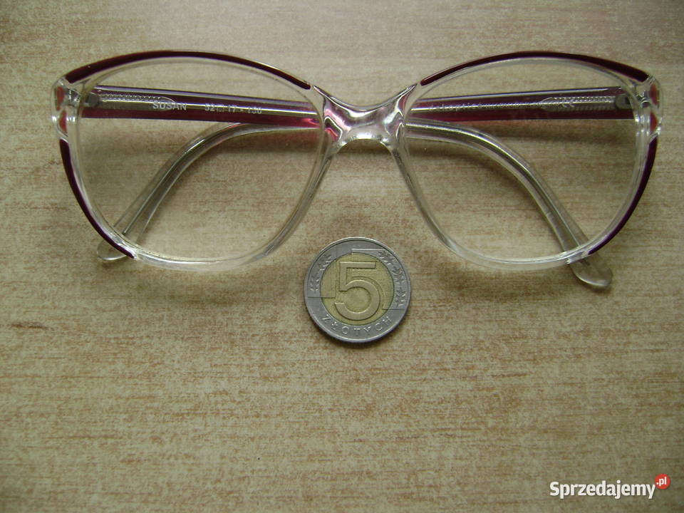 Starocie z PRL Okulary damskie korekcyjne 2 Gdynia