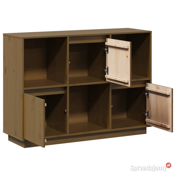 Szafka miodowy brąz 1105x35x80 lite drewno Warszawa