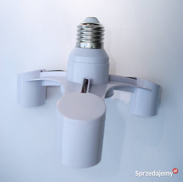 Oprawka Adapter Rozdzielacz Na 3 Żarówki E27 Sieradz