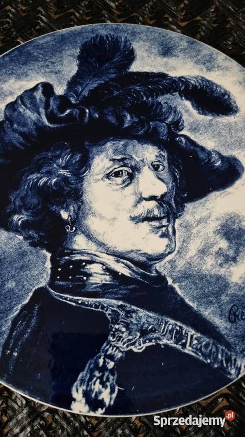 Talerz Dekoracyjny boch Rembrandt wielkopolskie Wola Podłężna