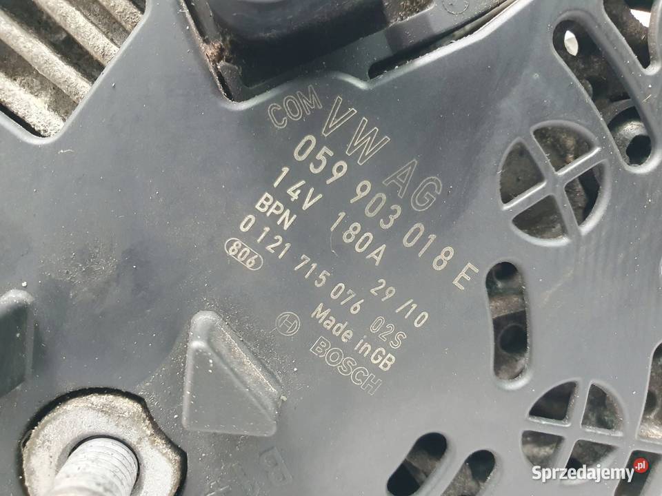 ALTERNATOR Audi A4 B8 A6 C7 A8 Q5 Porsche Chełm