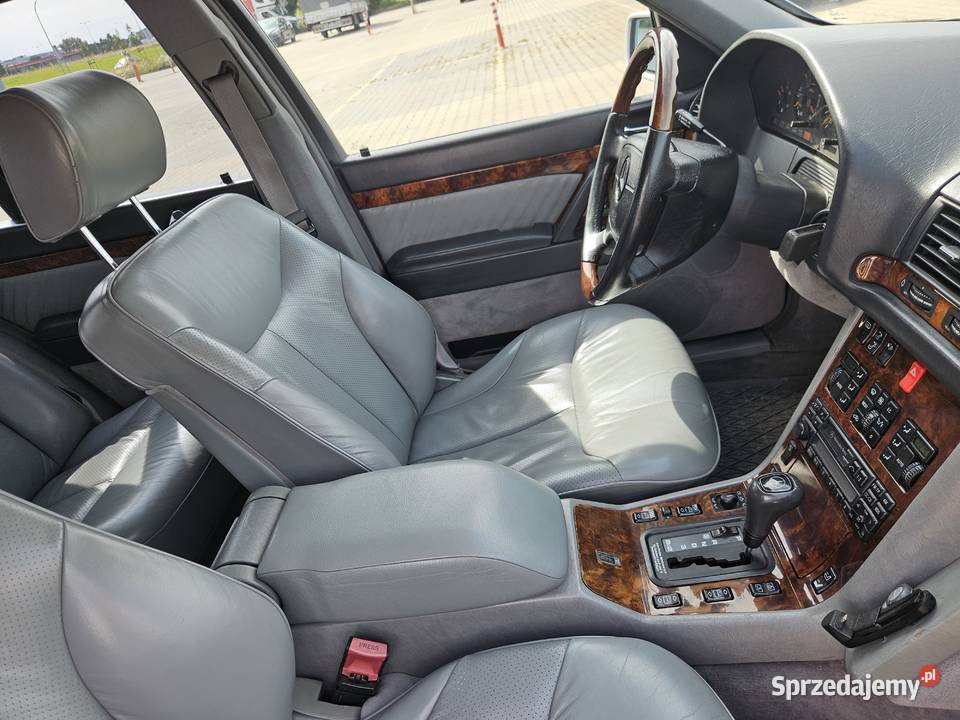 Mercedes Benz 500SE W140 LPG 4 osobowy bogate 4973cm3 dolnośląskie Wrocław
