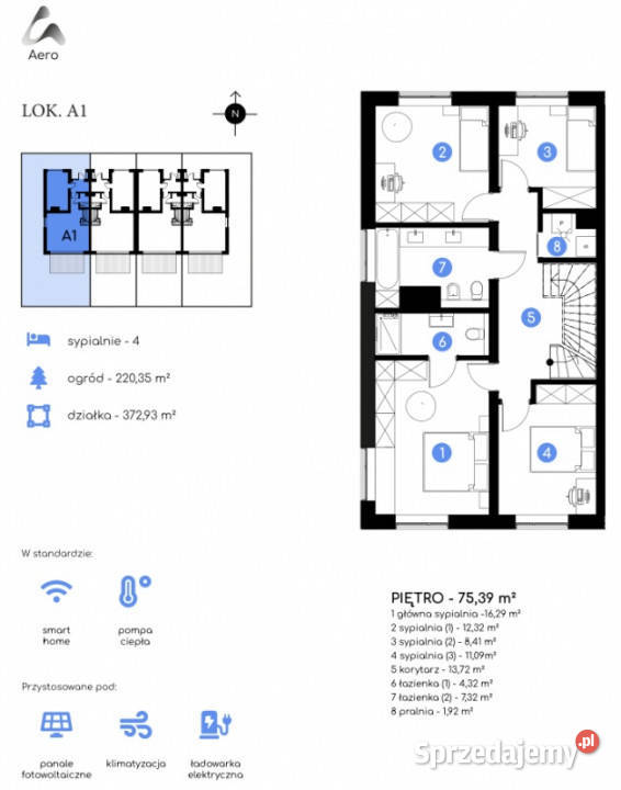 AeroHome 211m Pyrzowice stan deweloperski