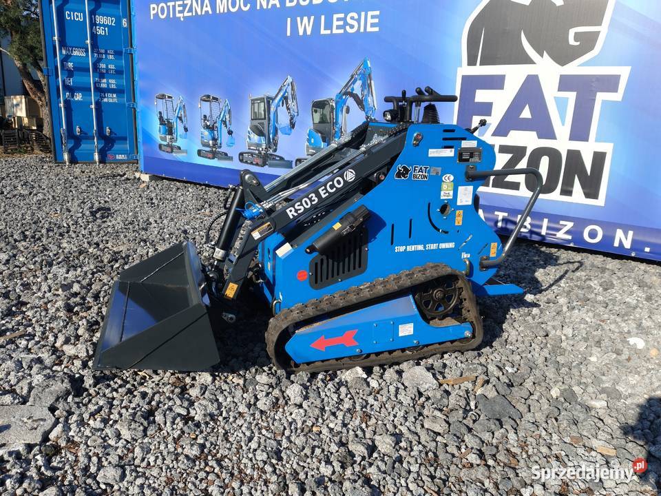 Miniładowarka gąsienicowa Rippa RS03 silnik Brudzowice