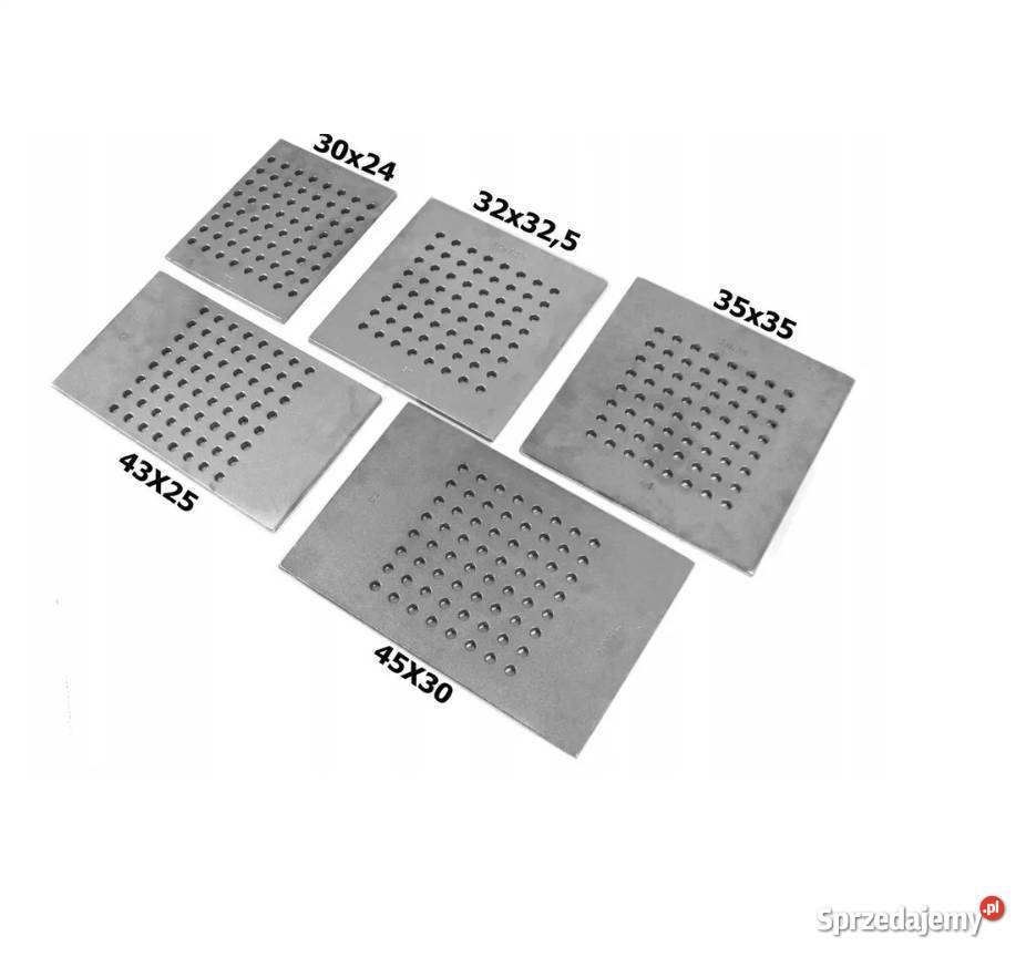 RUSZT STALOWY do kominka 45x30 Skawina