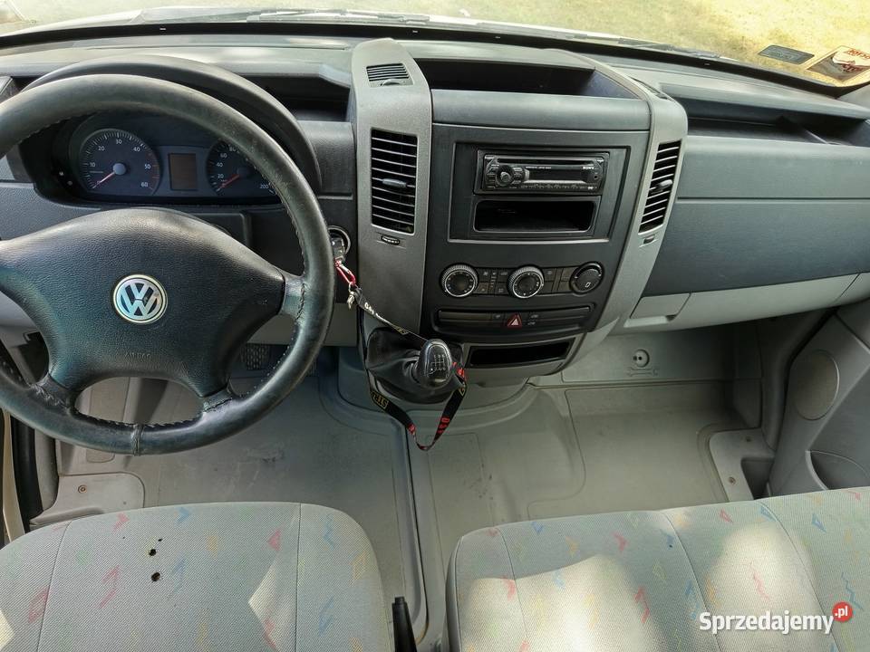 VW Crafter 2010r 25 Średniak Klima ZADBANY Napęd tylna oś Myszków