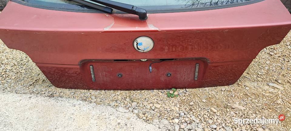BMW E36 compact Klapa tylna bagażnika BEZ RDZY Klapy bagażnika Częstochowa