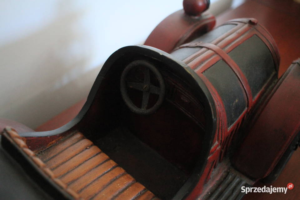 Drewniany samochodzik STYLOWY Góra