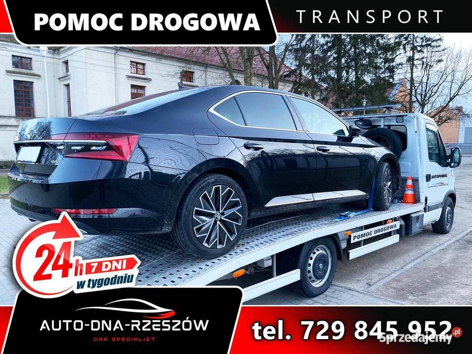 Pomoc Drogowa Transport kraj 7 dni w tyg
