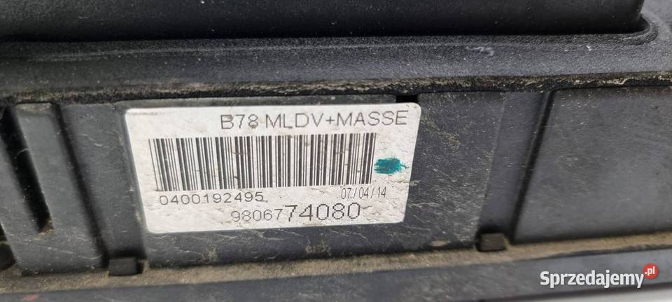 DŹWIGNIA ZMIANY BIEGÓW CITROEN C4 PICASSO Lipno