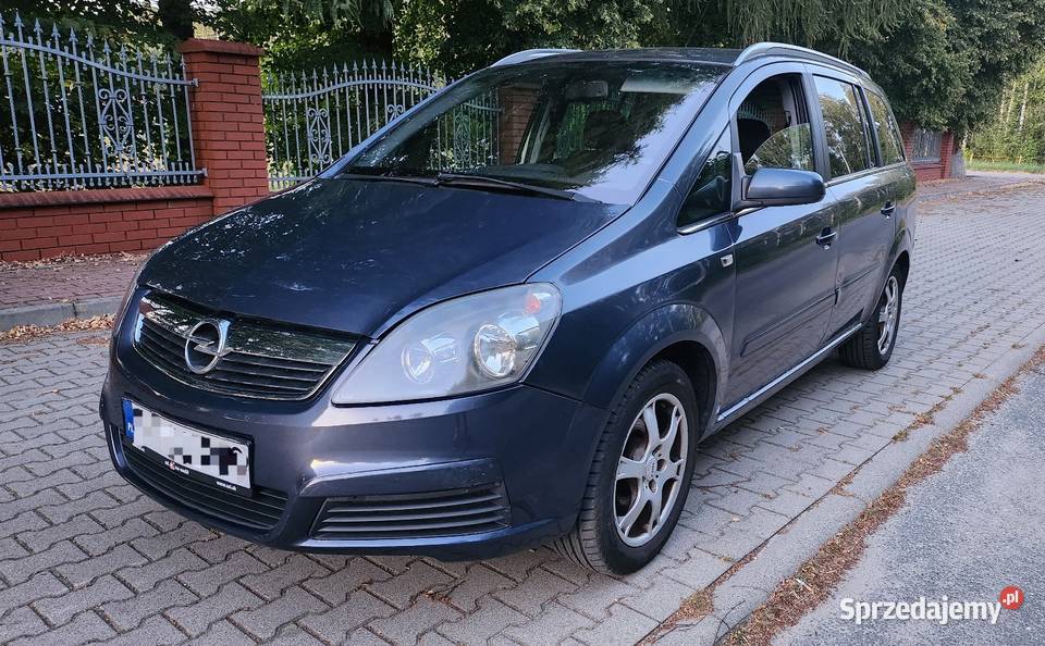 Opel Zafira B 2006 16 105 Benzyna LPG 7 osobowa Częstochowa sprzedam