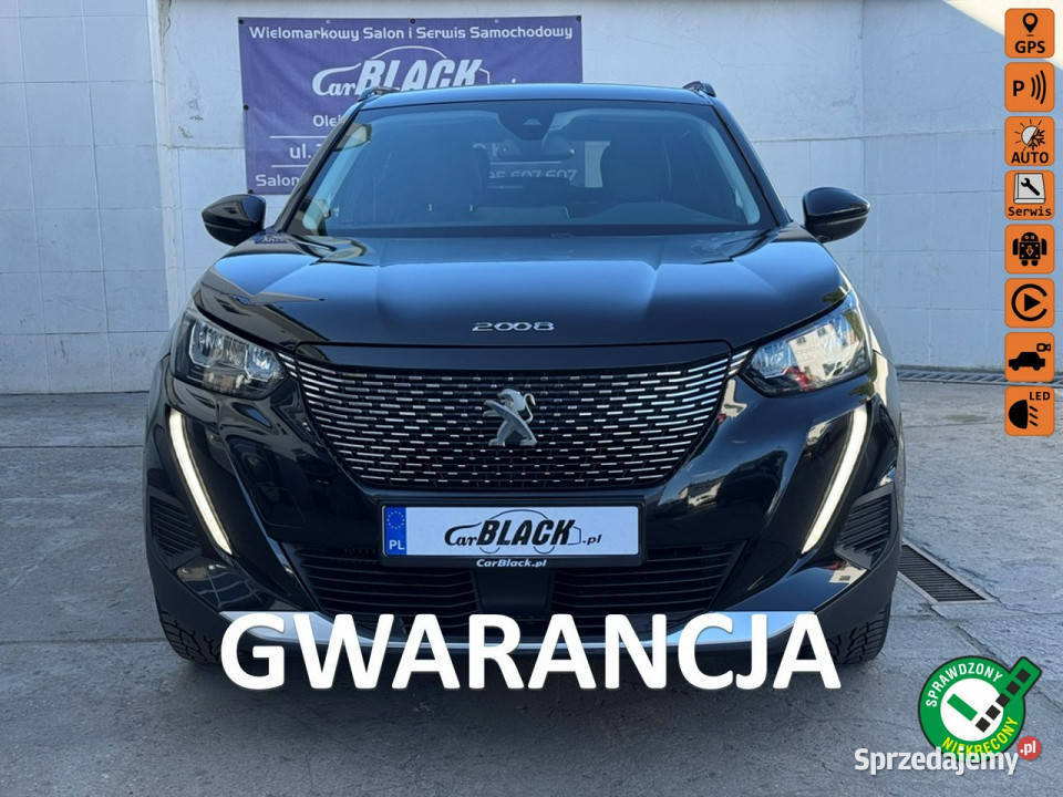 Peugeot 2008 Pisemna Gwarancja 12 miesięcy II wielkopolskie Konin