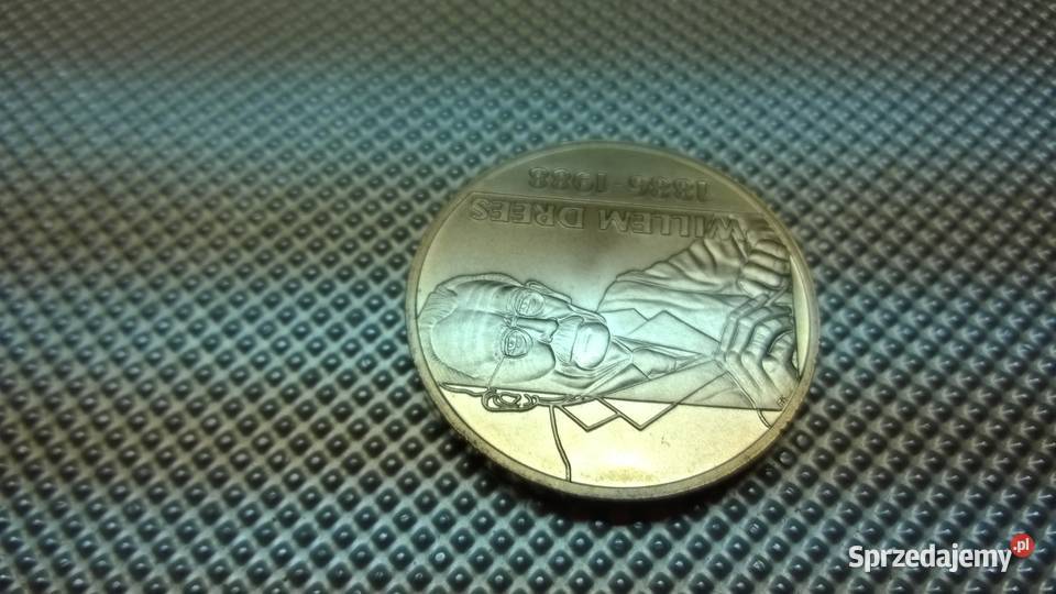 moneta Holandia 2 ECU 1998 Willem Drees