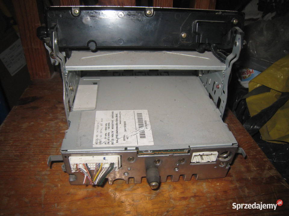Radio radioodtwarzacz oryginalny sanyo mazda 3 Kraków