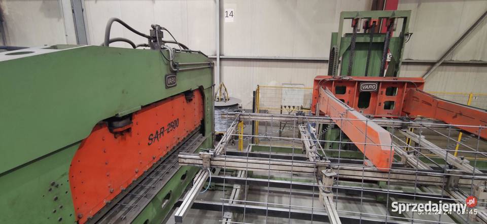 Linia do zgrzewania siatki VARO SARG 2500 Toruń