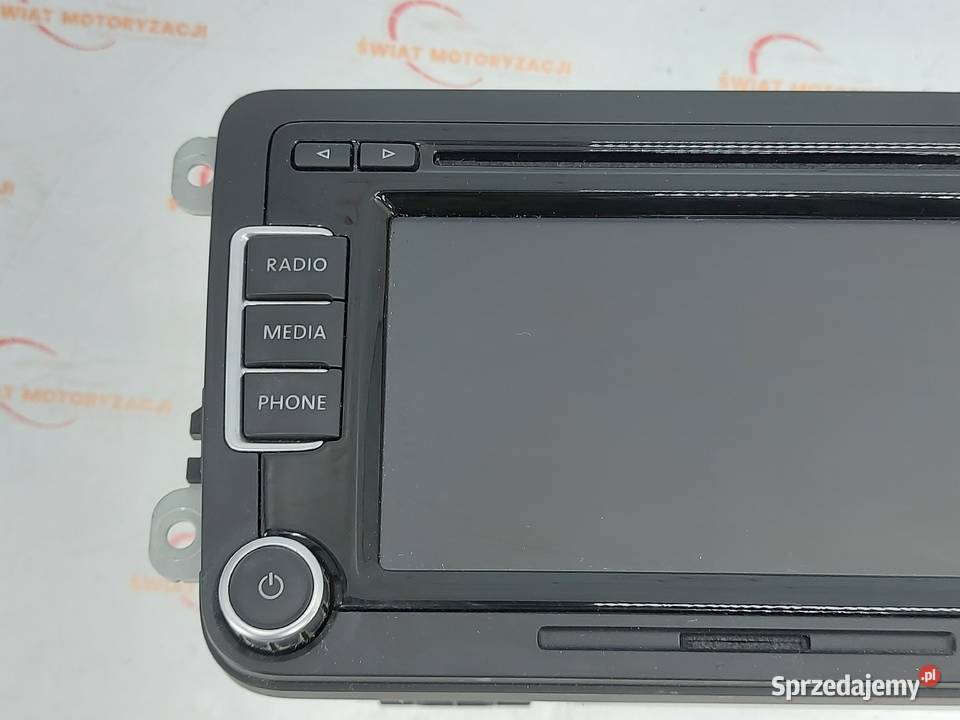 VW GOLF V radio CD 3C8035195A Sprzęt audio fabryczny Sprzęt audio fabryczny Kielce
