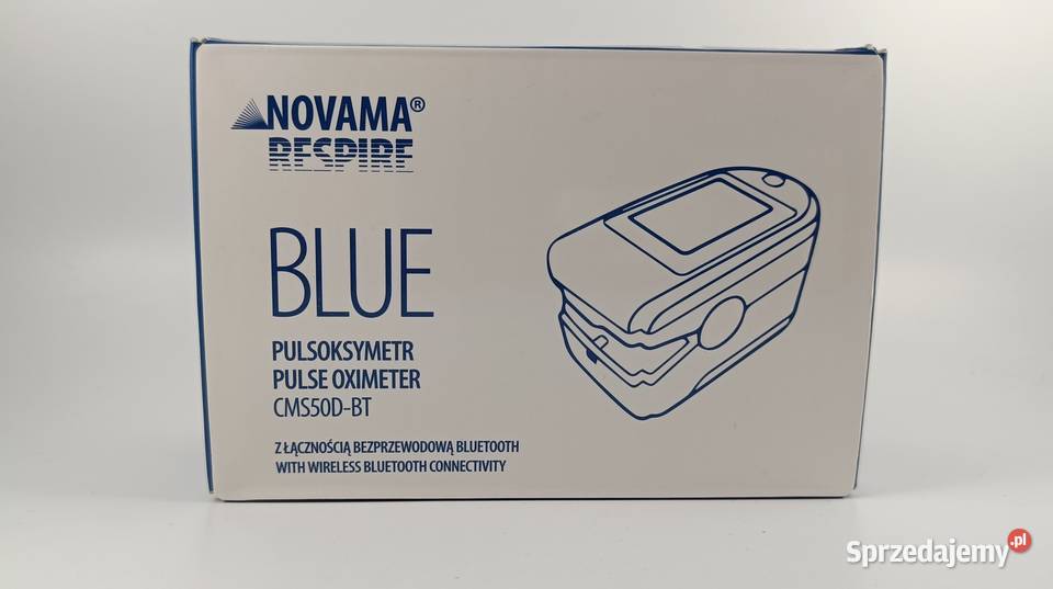 Novama Respire Blue Pulsoksymetr napalcowy z mazowieckie Brwinów