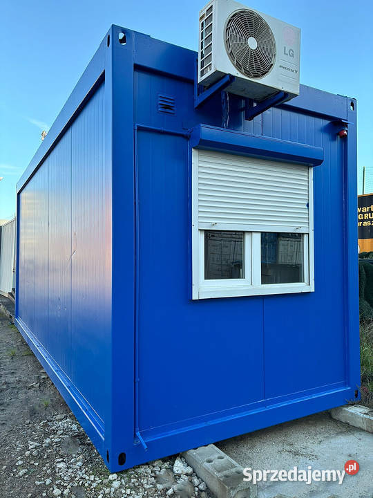 Kontener biurowy kontener socjalny mieszkalny Kokoszki
