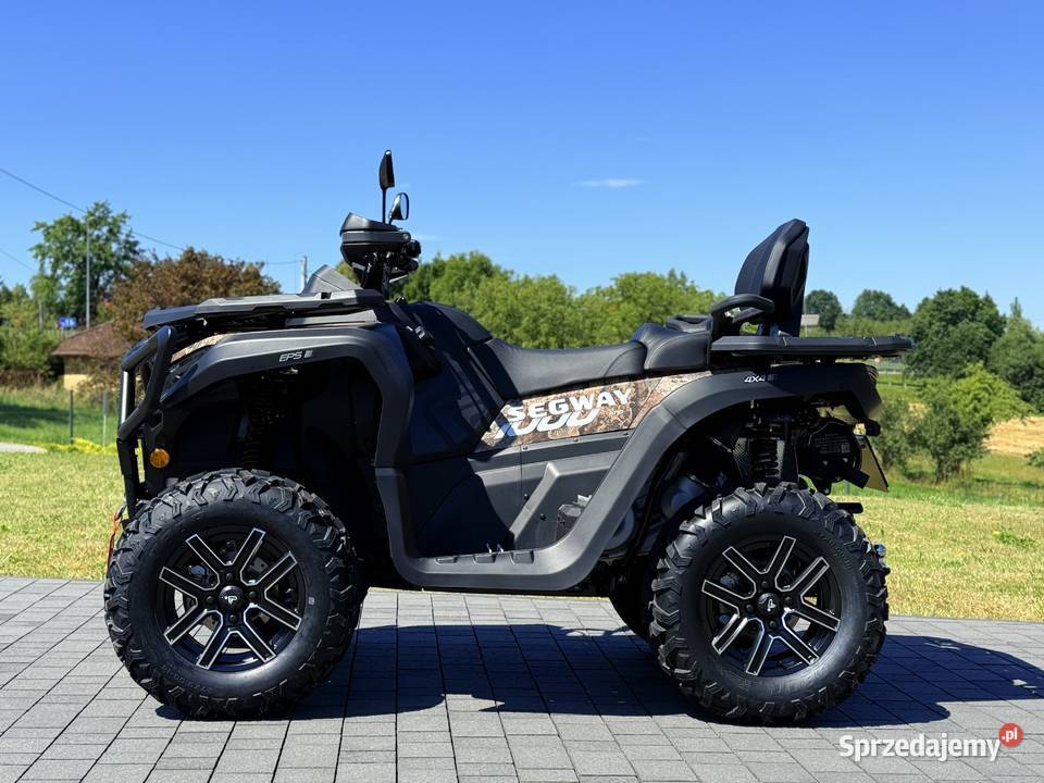 NOWOŚĆ QUAD SEGWAY AT10L EPS 1000CC CAMO 14 97 bagażnik Głogoczów
