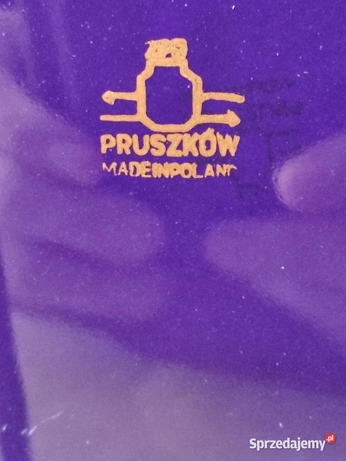 Duży talerz ceramiczny Pruszków Janów Lubelski sprzedam