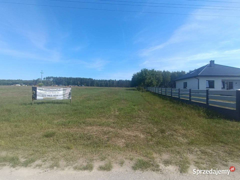 Do sprzedaży grunt 1200m2 Smyków 47m świętokrzyskie
