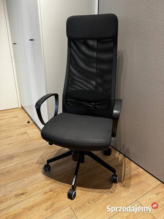 Sprzedam 2 fotele biurowe IKEA MARKUS 46cm Biurka Warszawa