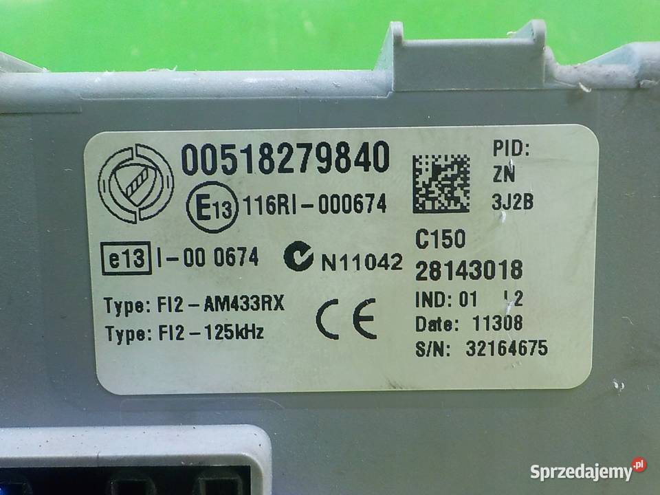 FIAT 500 14 B 08r HB 3D skrzynka bezpiecznikow Suków