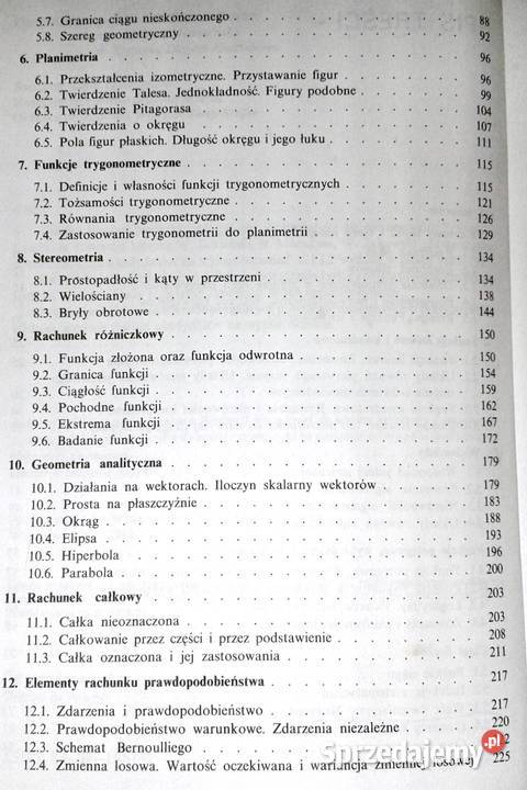 Matematyka maturzystów W Leksiński Macukow Rok wydania 1996 Pozostałe Chełm