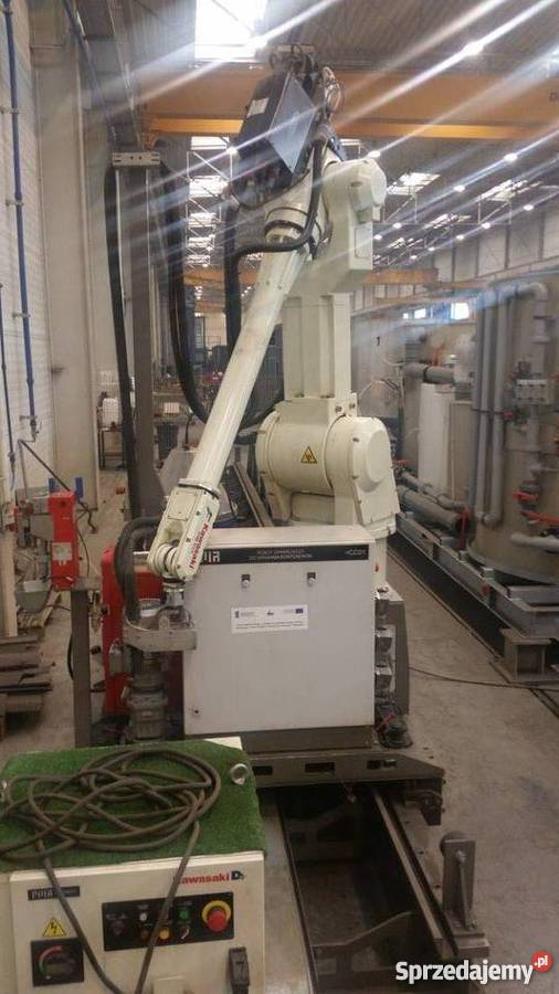 Używany robot spawalniczy KAWASAKI spawarka tor