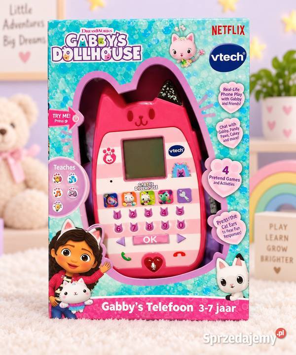 VTech Gabbys Dollhouse Telefon interaktywny 37 Przeźmierowo