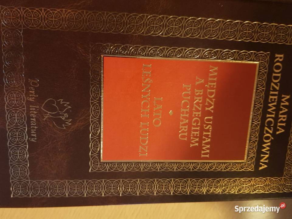 rodziewiczówna między ustami a brzegiem pucharu Proza i poezja Kielce