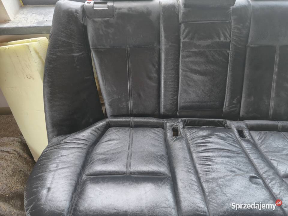 bmw e39 sedan kanapa czarna skóra dzielona Rok produkcji 2000 Goleniów sprzedam